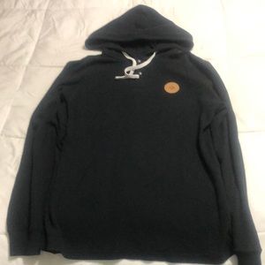 LRG woven hooded T-shirt.